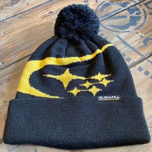 NWT Subaru motorsports STi WRX knit beanie cap hat Z4